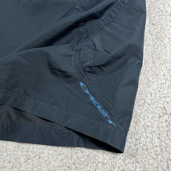 Oakley Cargo Shorts Mens 38 Blue Software Y2K VTG Grunge Pockets Tactical MTB - Picture 5 of 16